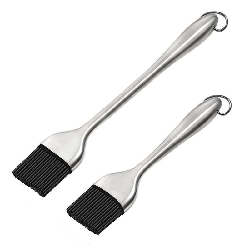 Pastry Brush Silicone - LMETJMA-cepillo de silicona para barbacoa, cepillo