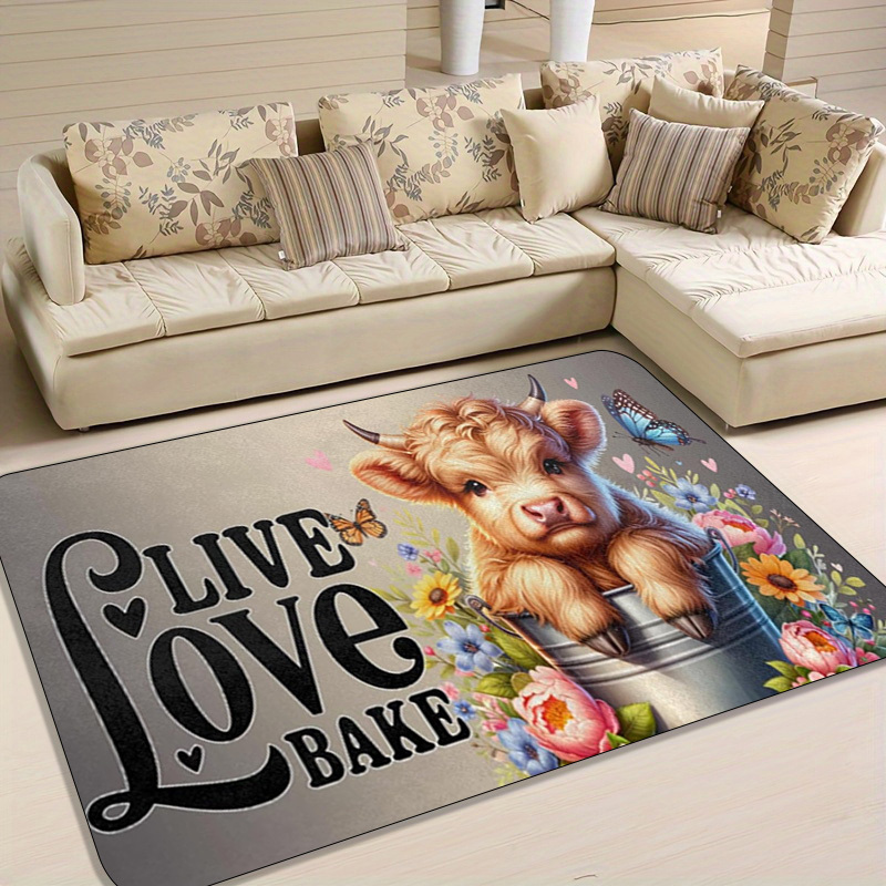 Kitchen Living Baking Mats - Alfombra Live Love Bake de 1