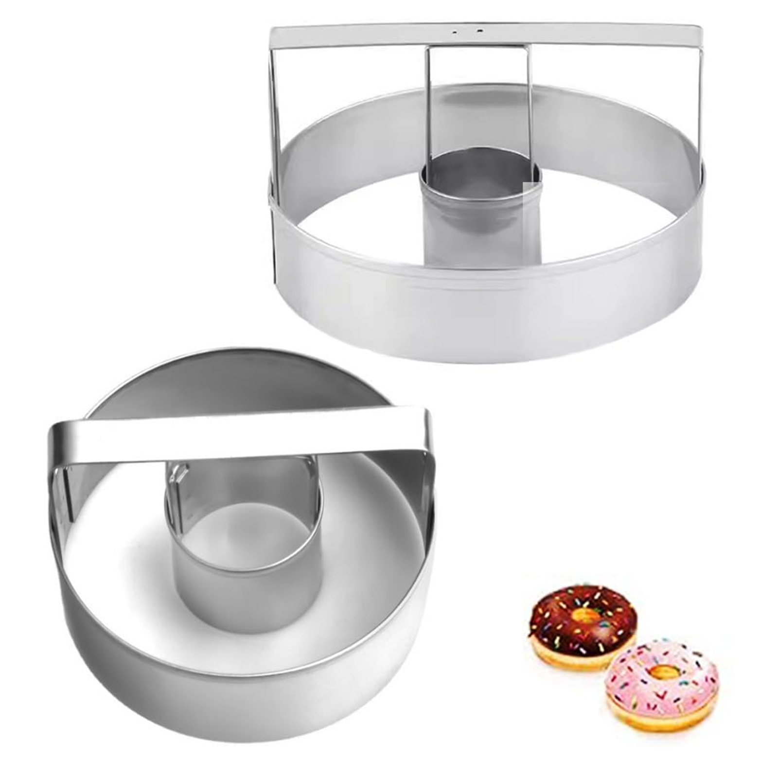 Kitchen Baking Items - Cortador de Galletas de Acero Inoxidable,