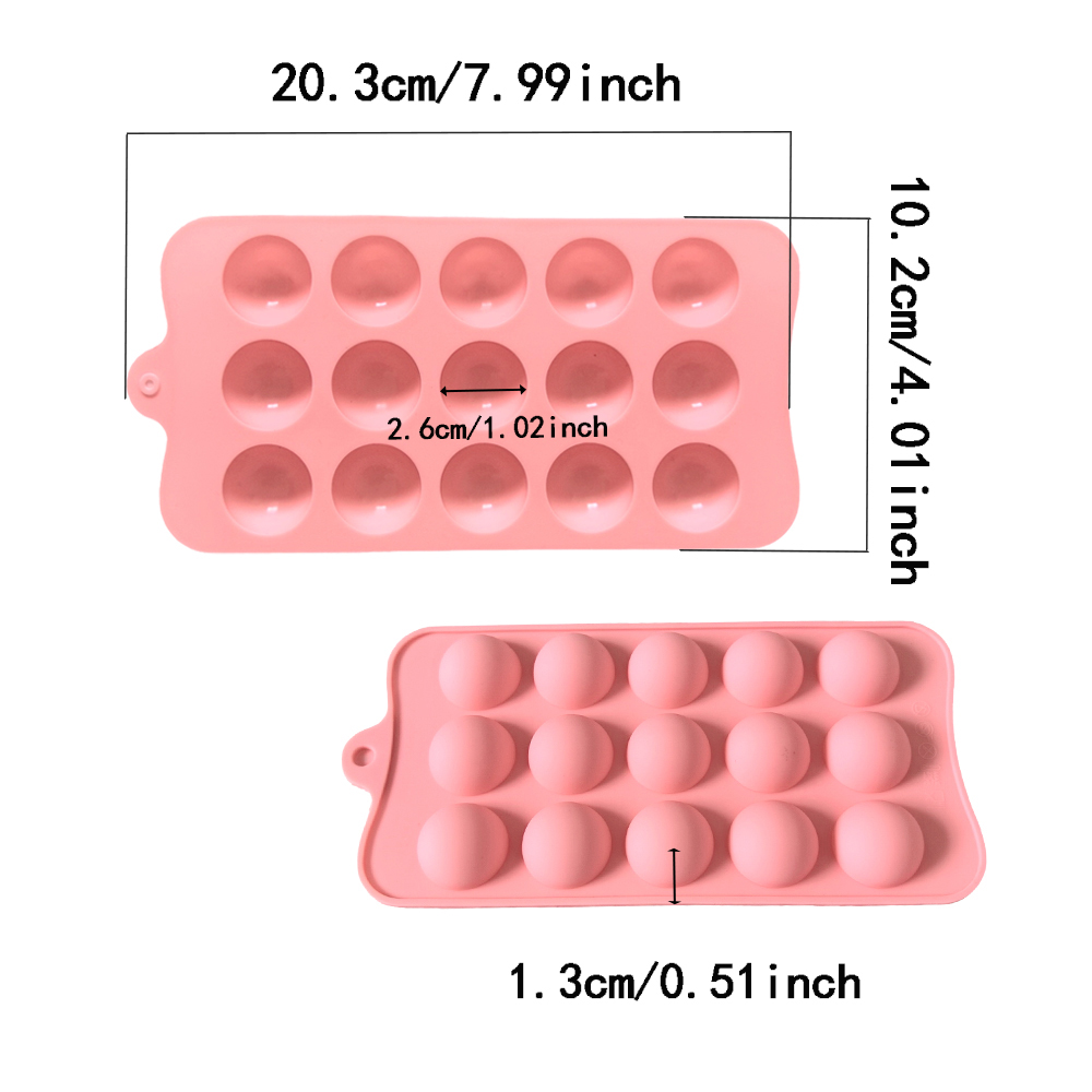 Molde semicircular de silicona - Kitchen Baking Items reseña y precio