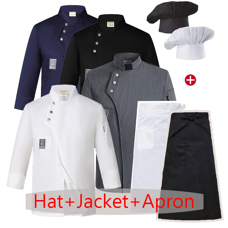 Chaquetas de Chef de manga lar - Kitchen Set Bakery reseña y precio