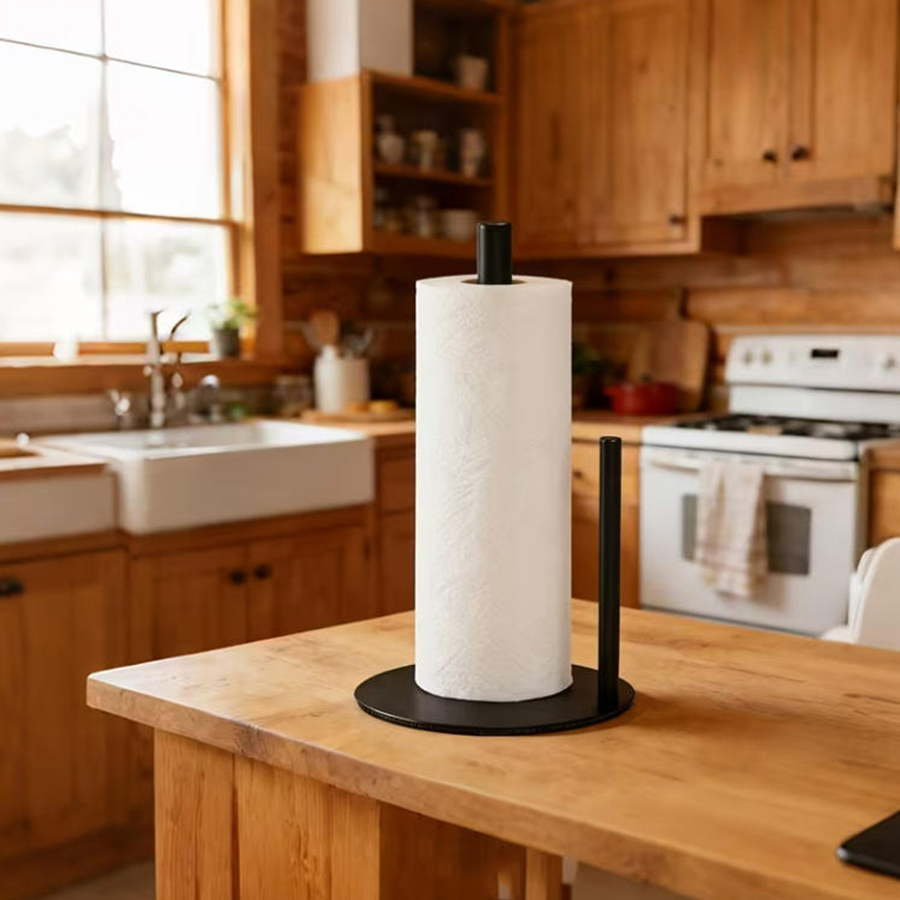 Portarrollos de cocina de acer - Kitchen Baking Paper Holder reseña y precio