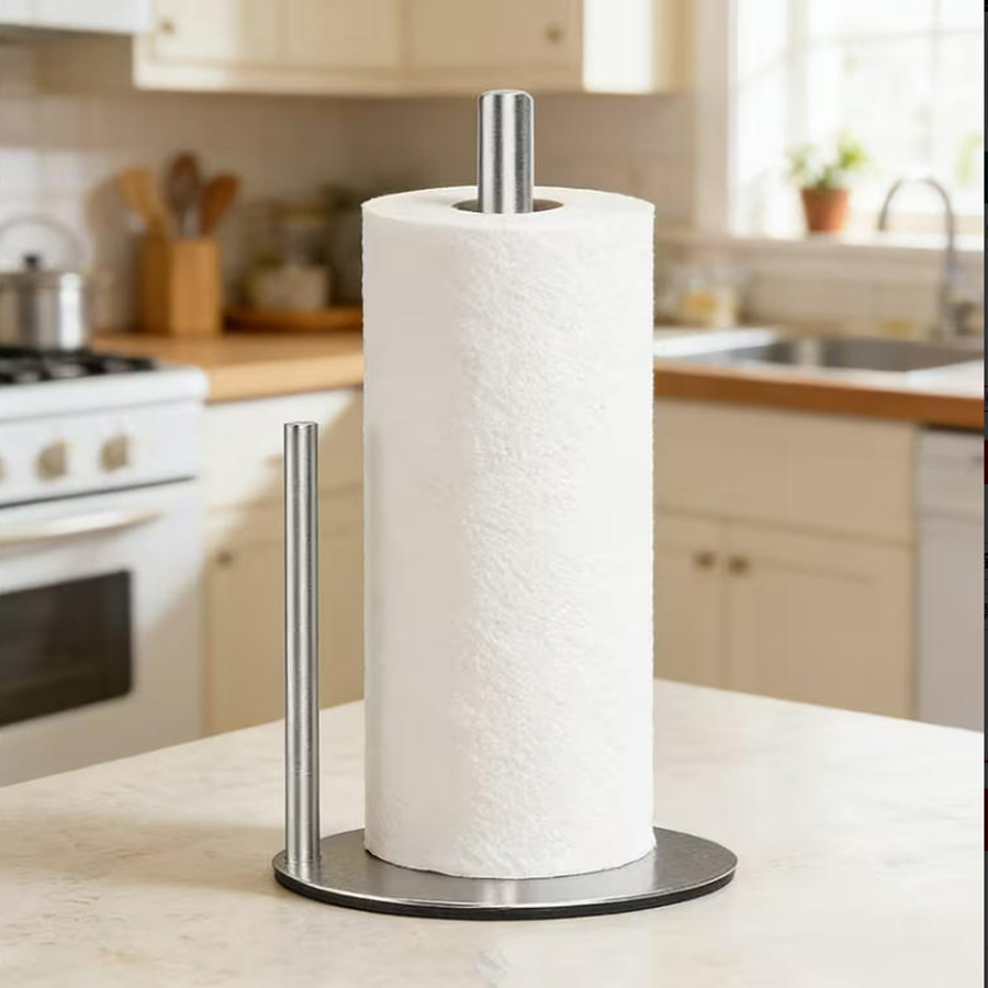 Portarrollos de cocina de acer - Kitchen Baking Paper Holder reseña y precio