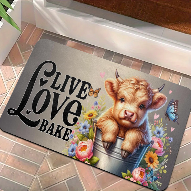Alfombra Live Love Bake de 1 p - Kitchen Living Baking Mats reseña y precio