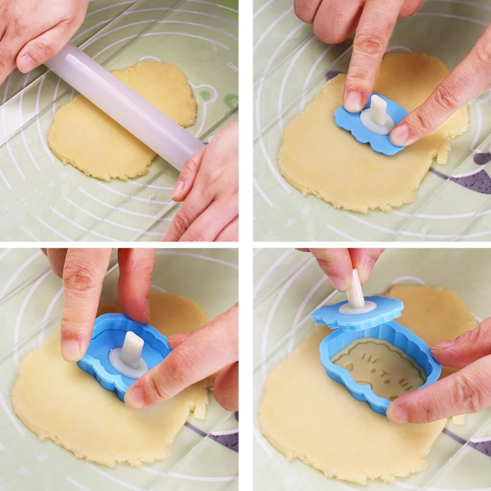 Molde para Galletas con Diseño - Kitchen Baking Items reseña y precio
