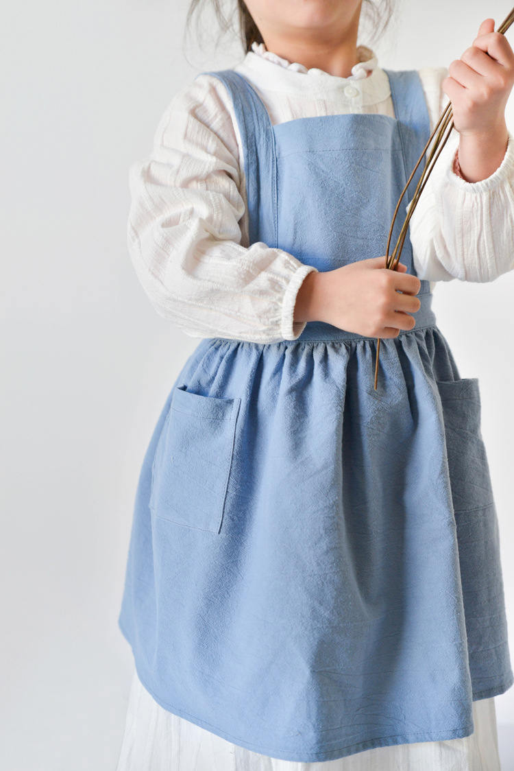 Vestido delantal de algodón pa - Baking Kitchen Kids reseña y precio