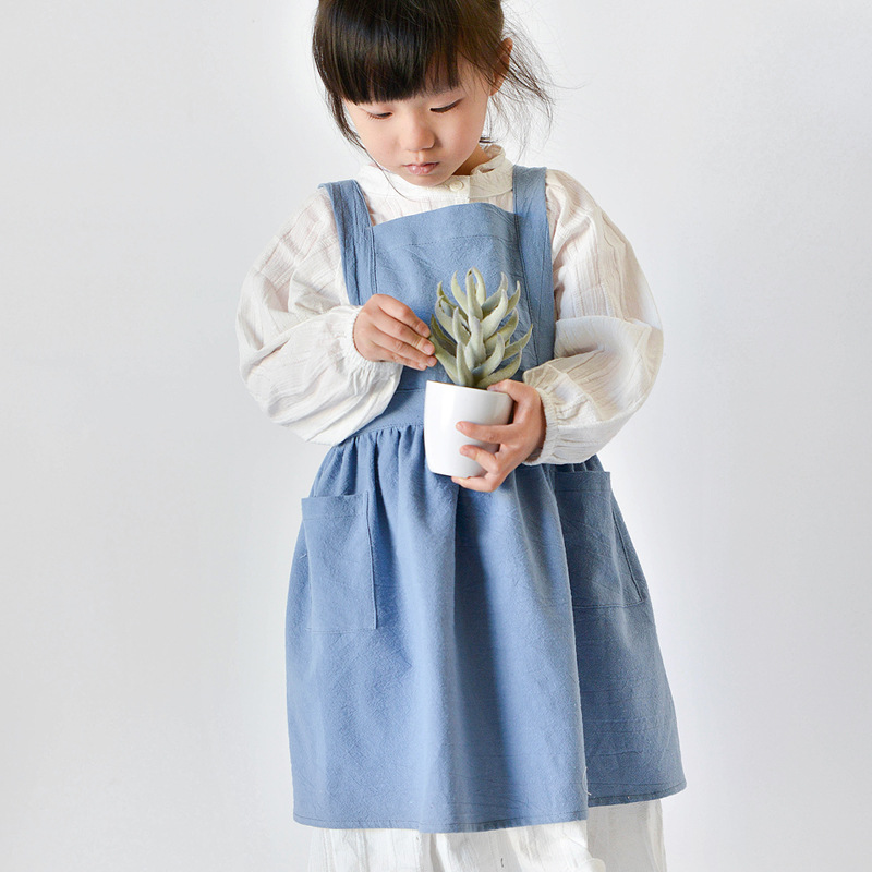 Vestido delantal de algodón pa - Baking Kitchen Kids reseña y precio