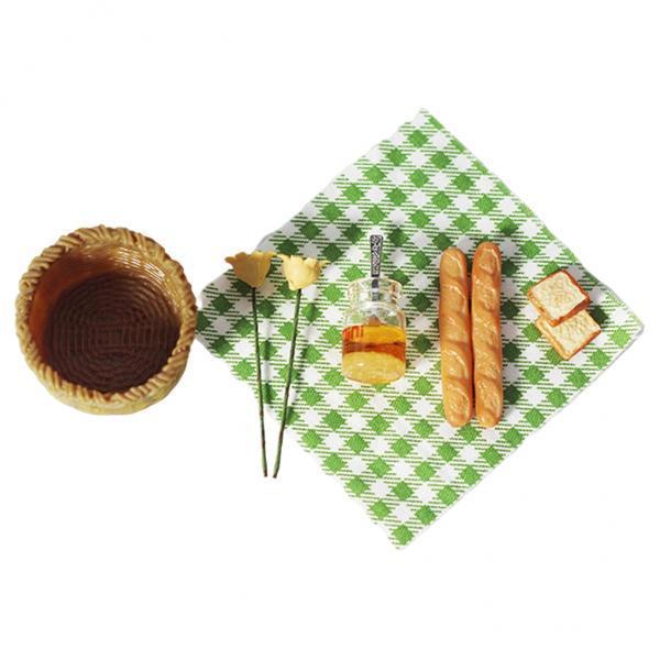 Set de Cesta de Pan en Miniatu - Kitchen Set Bakery reseña y precio
