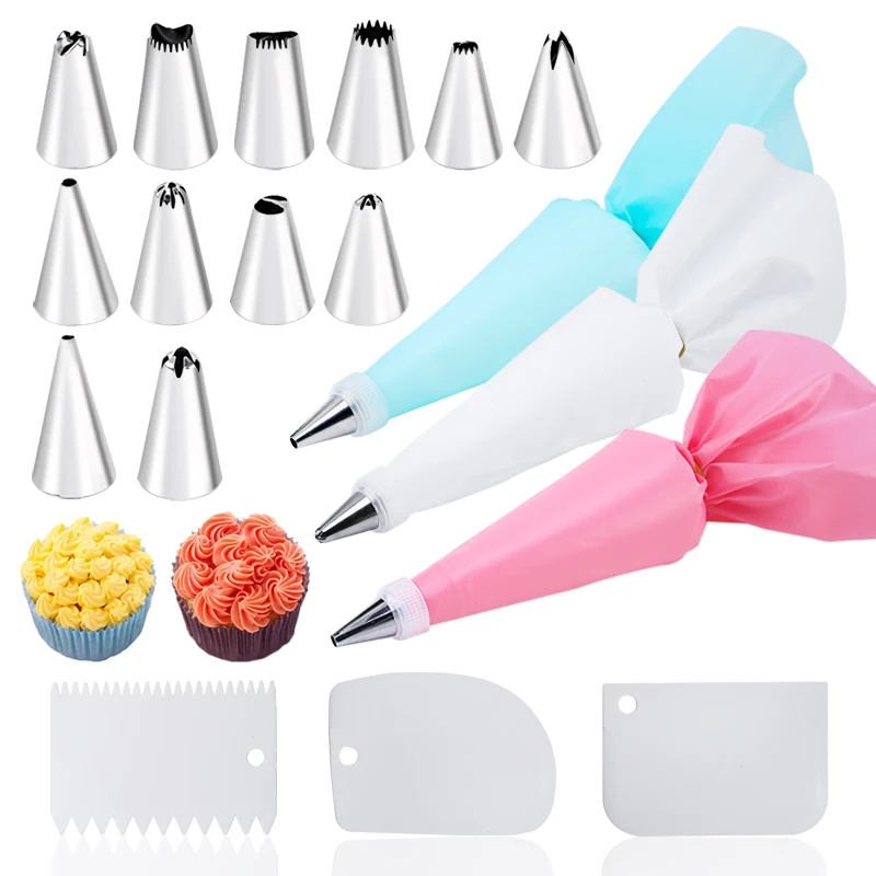 Juego de 6-24 piezas de bolsas - Kitchen Set Bakery reseña y precio
