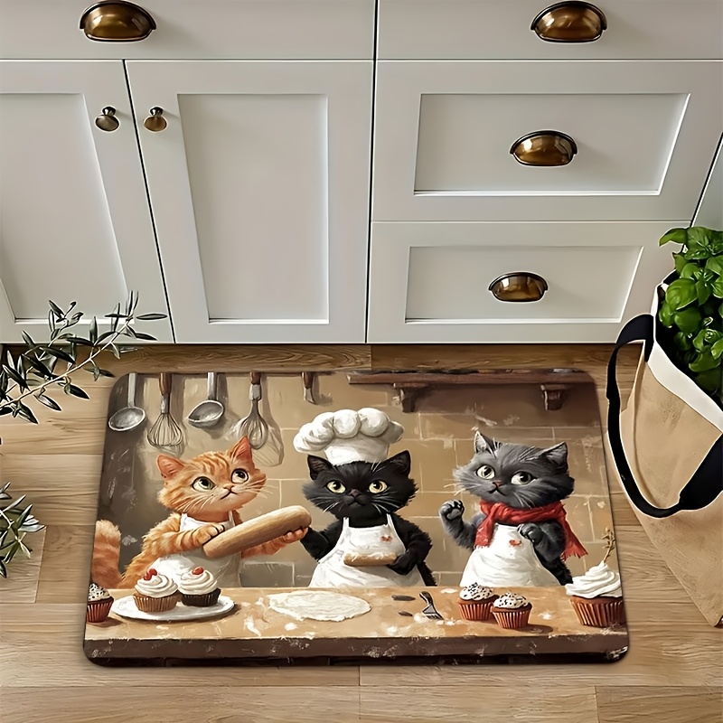 Alfombra Larga de Cocina con D - Kitchen Living Baking Mats reseña y precio
