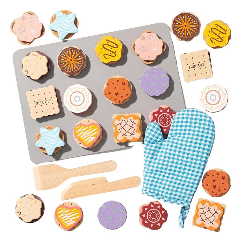 WOWFU-Juego de galletas de mad - Baking Kitchen Kids reseña y precio