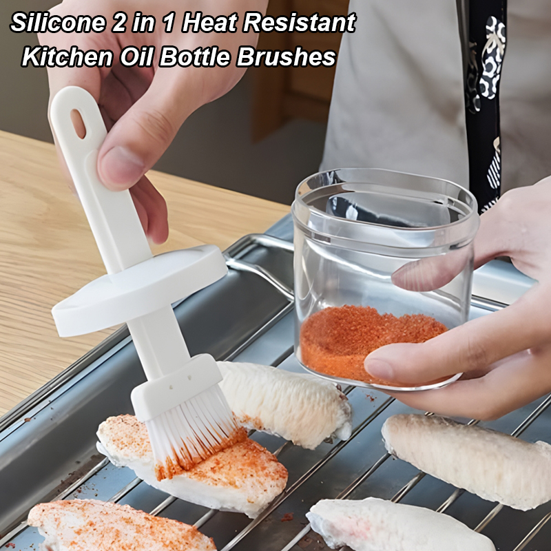 Pinceles de silicona 2 en 1 re - Pastry Brush Silicone reseña y precio