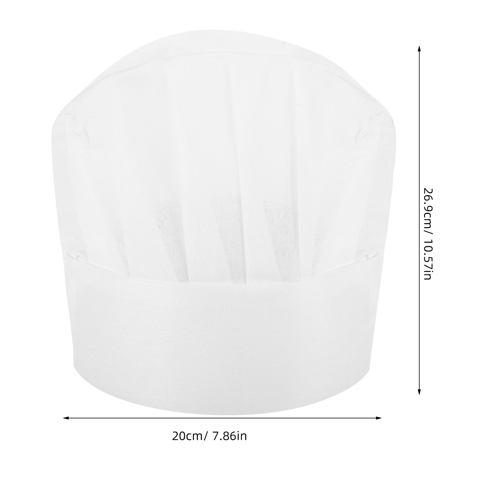 20 Gorros de Chef Desechables  - Baking Kitchen Kids reseña y precio