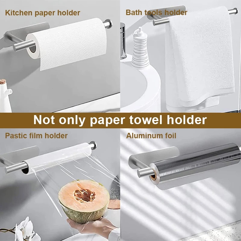 Portarrollos de Papel de Acero - Kitchen Baking Paper Holder reseña y precio
