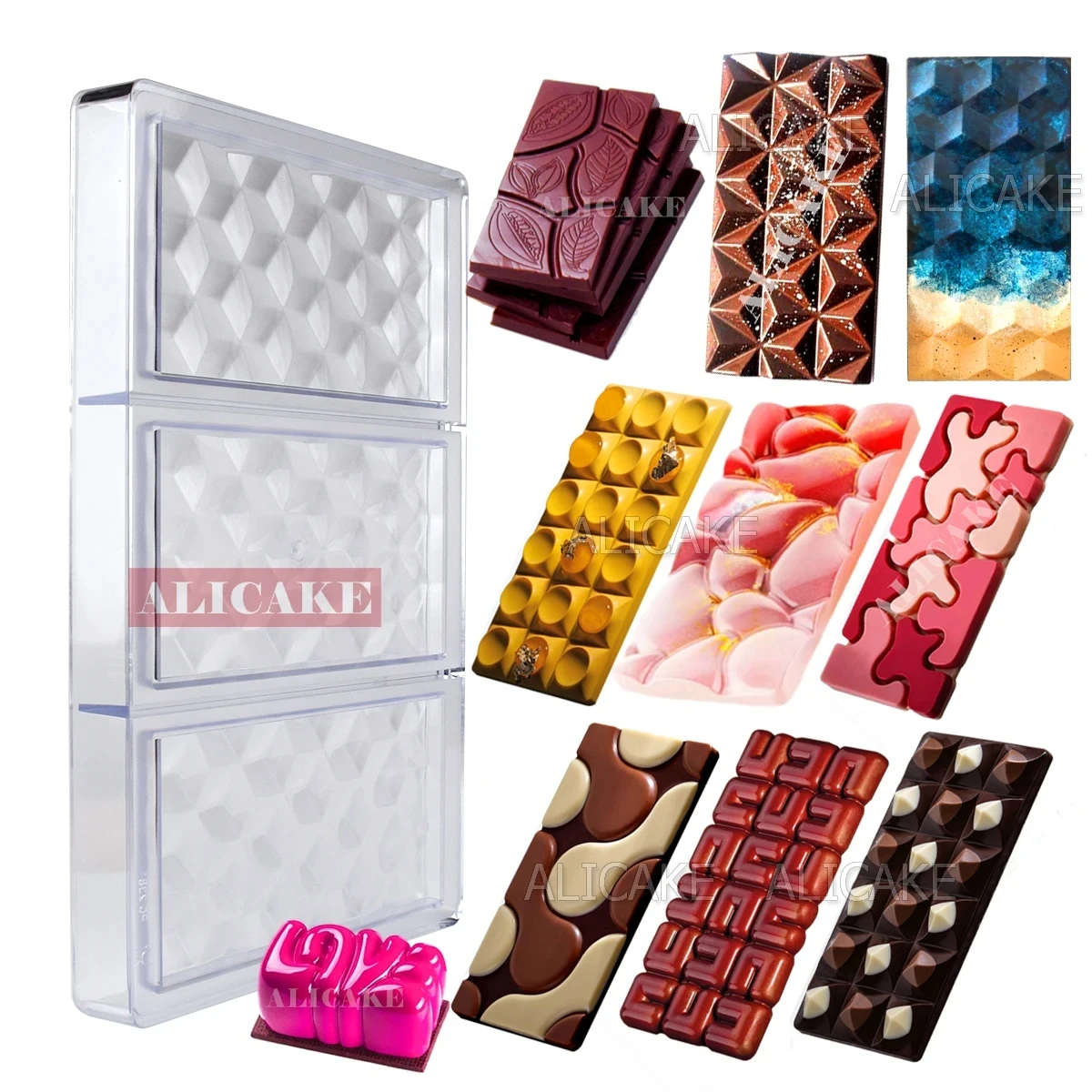 Molde de Chocolate de policarb - Kitchen Baking Items reseña y precio