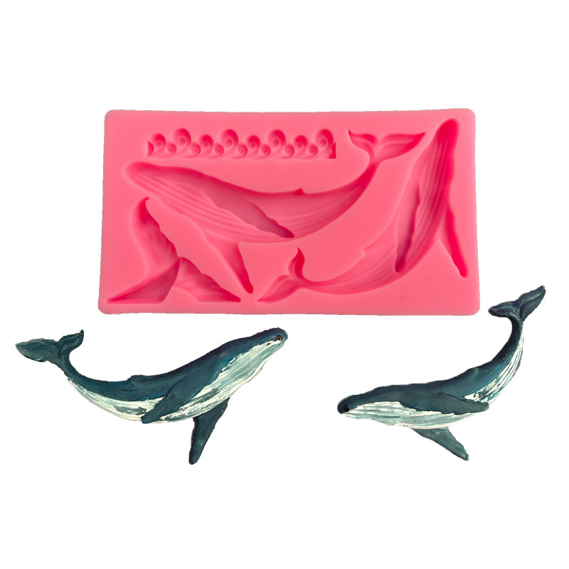 Molde de silicona de ballena D - Kitchen Baking Items reseña y precio