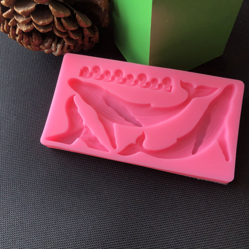 Molde de silicona de ballena D - Kitchen Baking Items reseña y precio