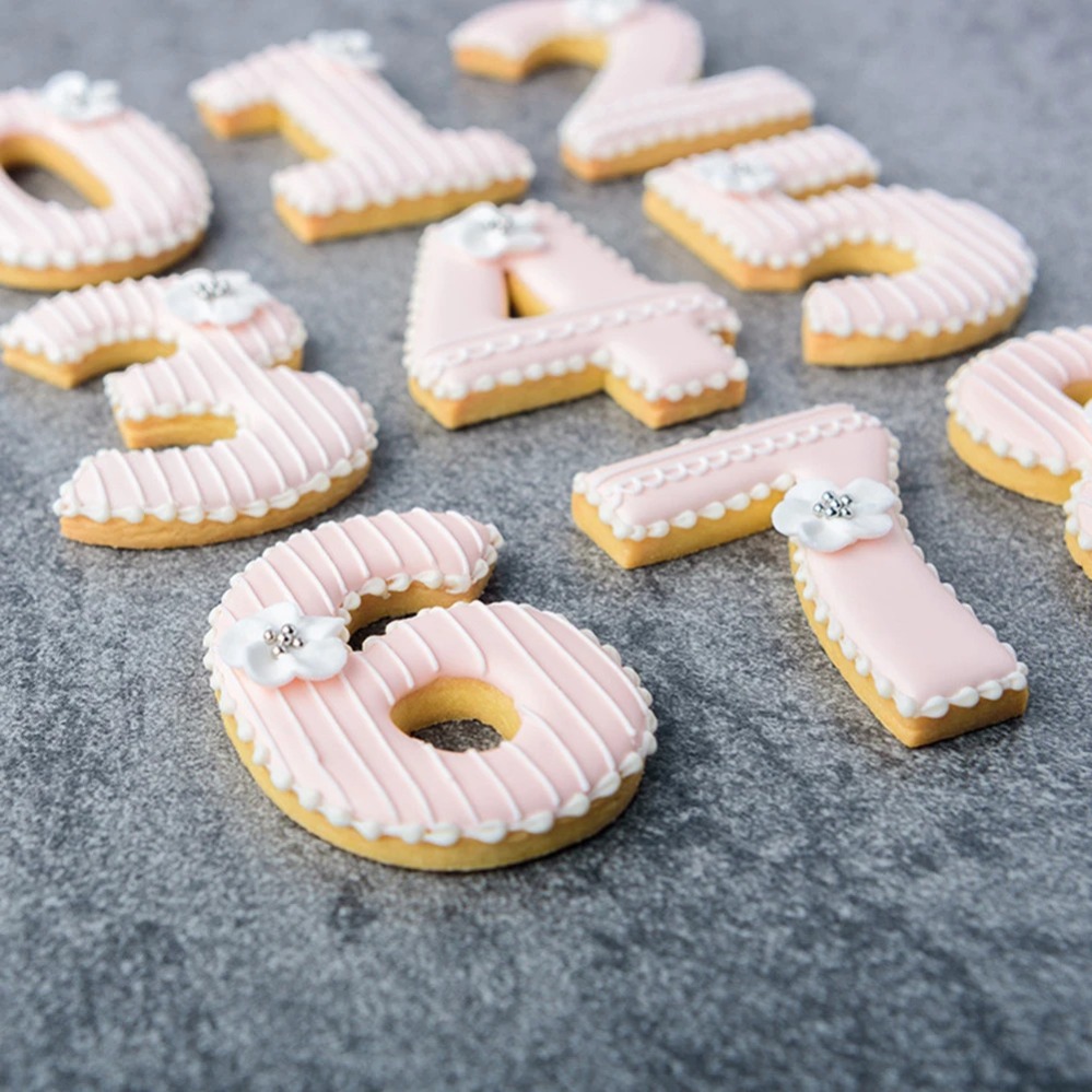Cortadores de Galletas con Núm - Kitchen Baking Items reseña y precio