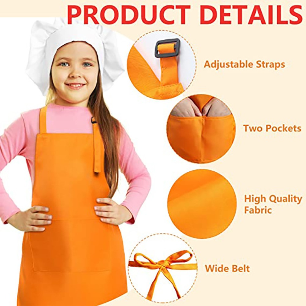 Delantal de Chef para Niños co - Baking Kitchen Kids reseña y precio