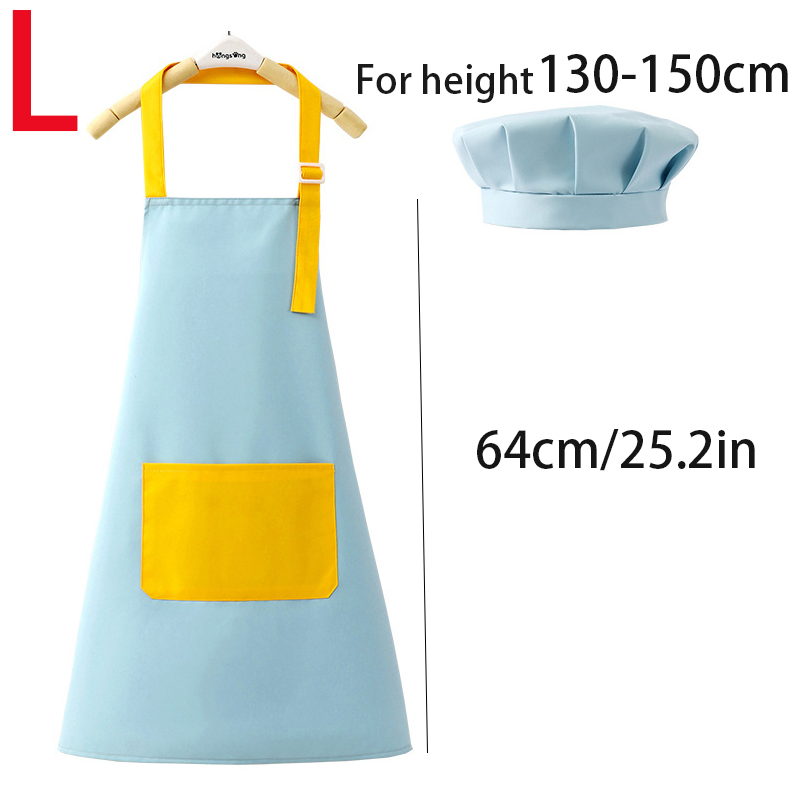 Juego de delantal y gorro de c - Baking Kitchen Kids reseña y precio