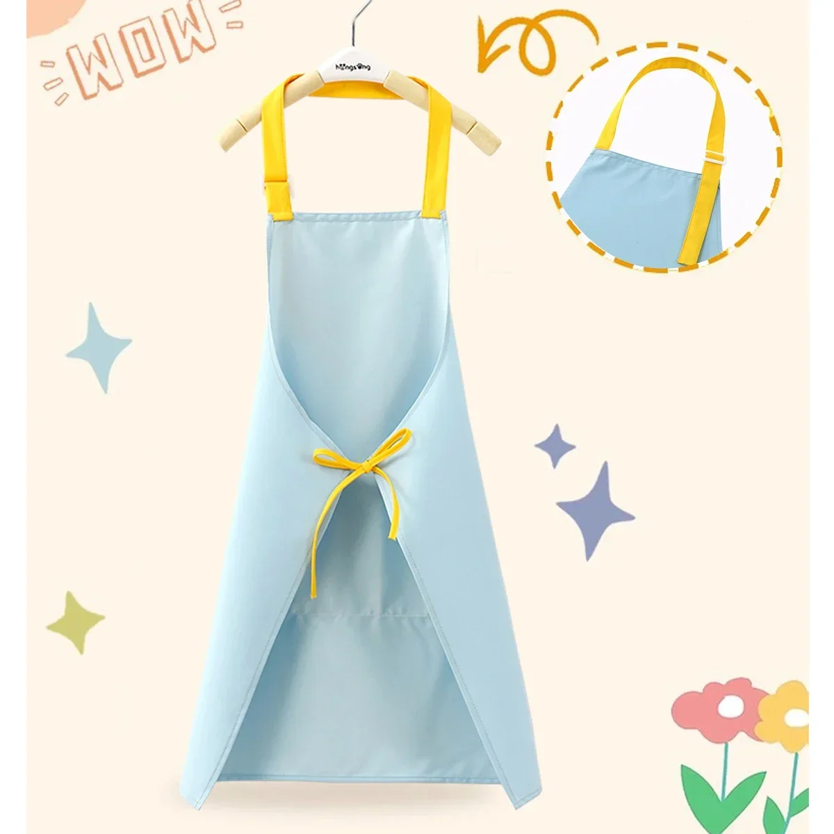 Juego de delantal y gorro de c - Baking Kitchen Kids reseña y precio