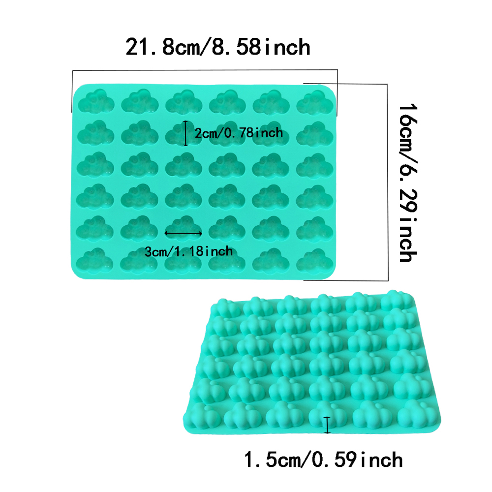 1 molde de silicona para horne - Kitchen Baking Molds reseña y precio